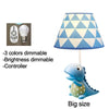 T-RexGlow - Adorable Blue T-Rex Table Lamp
