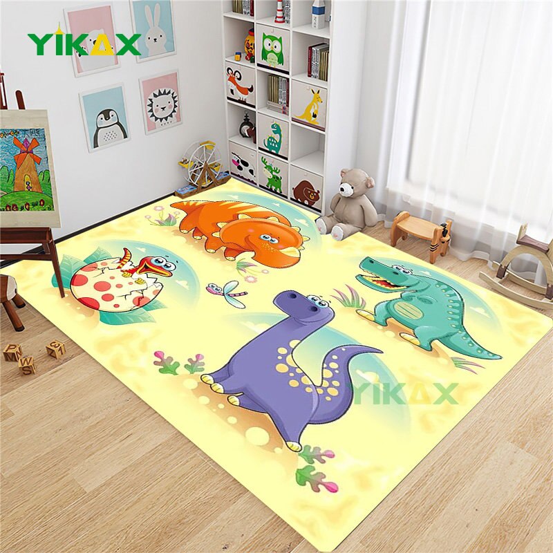 Dino Buddies Toddler Bedroom Rug