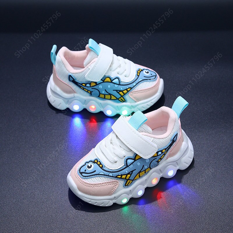 Dino Glow Steps LED Shoes Mesozo1
