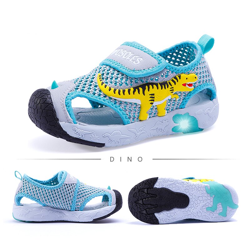 Jurassic Sparkle Flashing Sandals