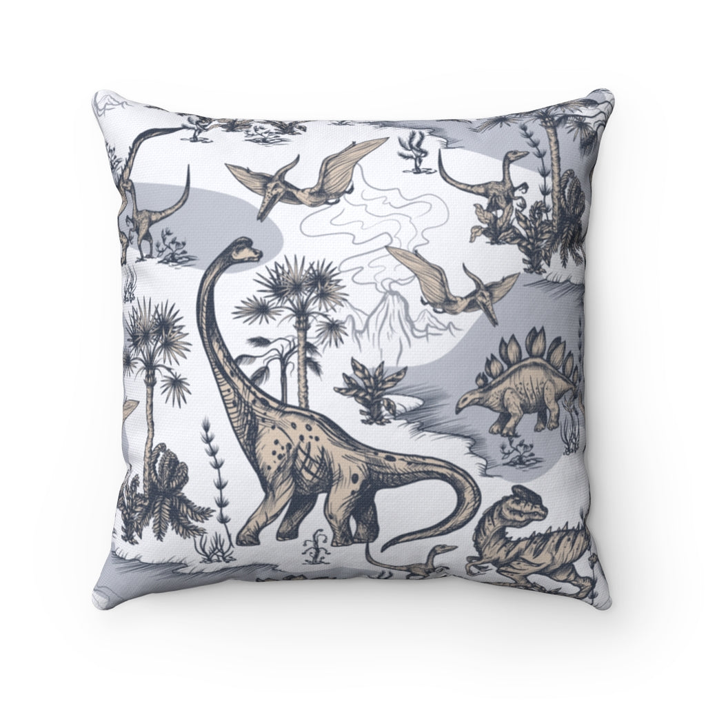 "Jurassic Era" Dinosaur Pillow