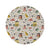 Dino Whimsy Round Play Rug