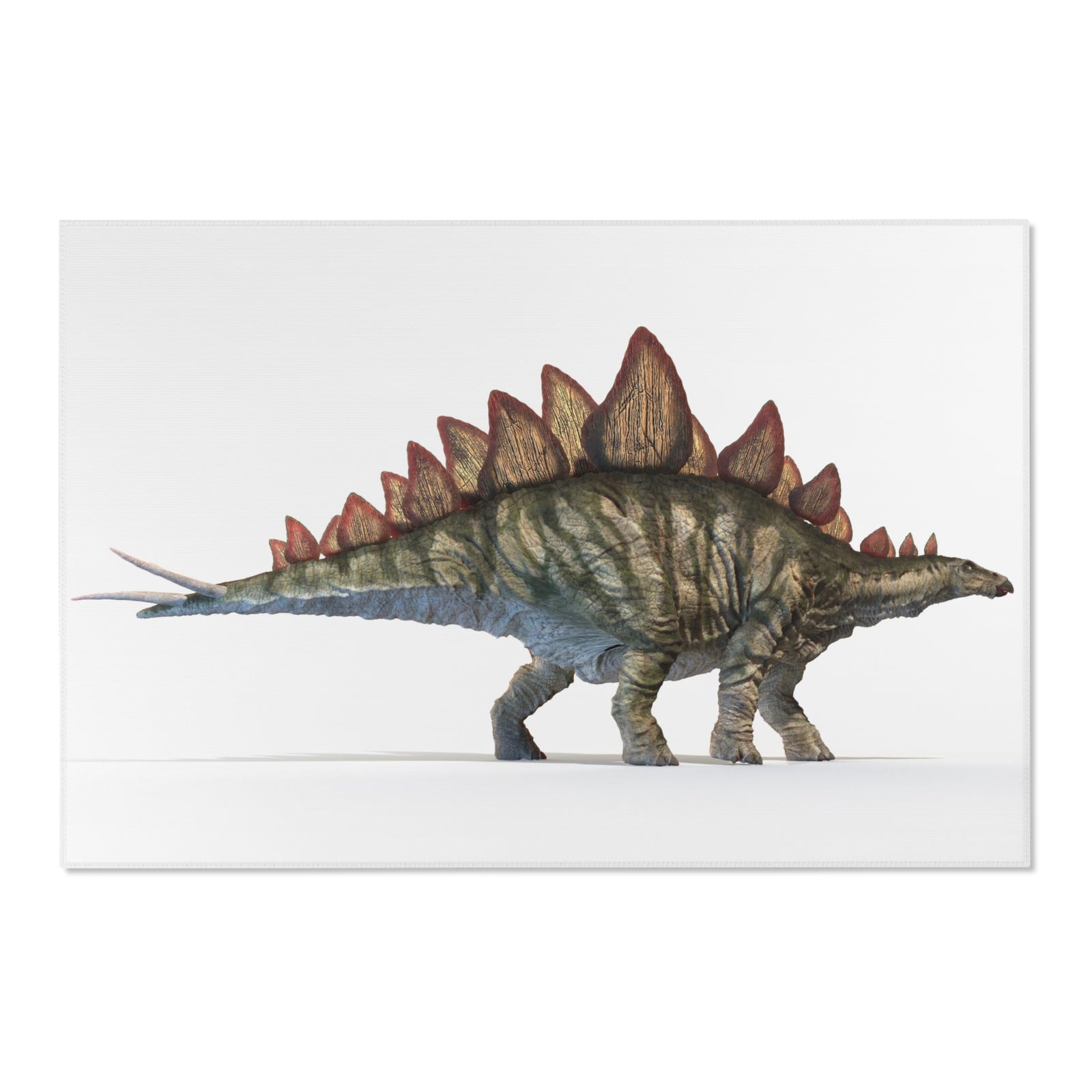 Dino Playtime: Stegosaurus Rug