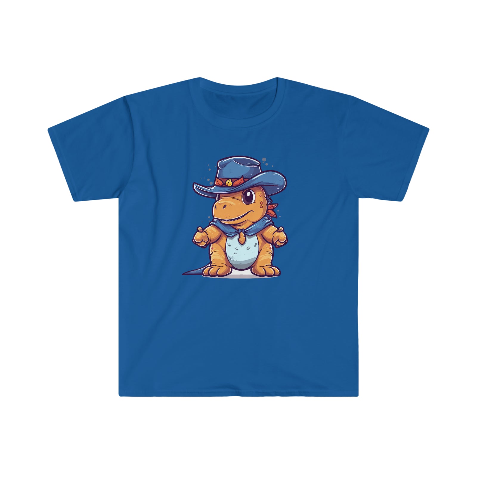Dino Deputy: Adorable Cowboy Hat Dinosaur Shirt