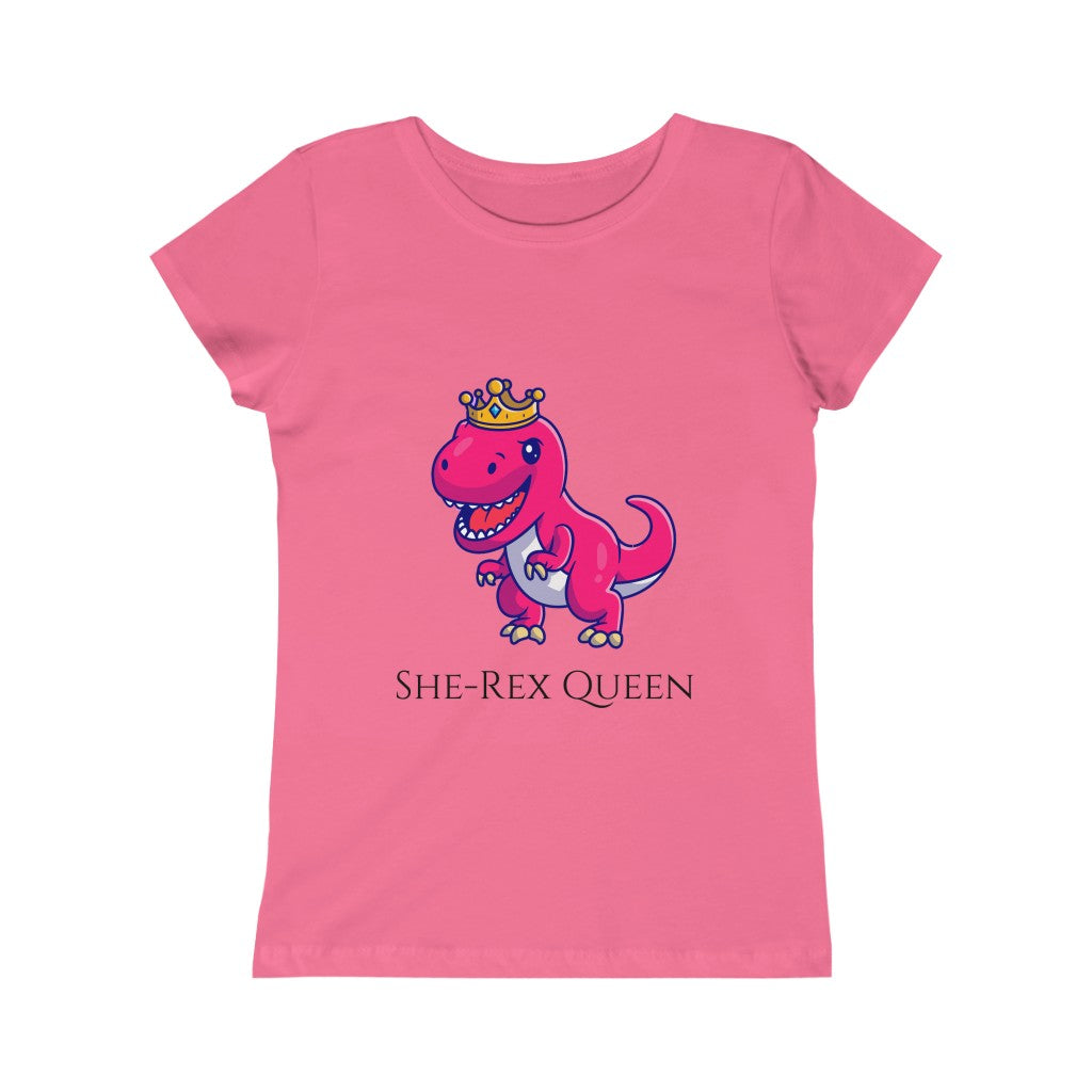 She-Rex Queen Girls' Dinosaur Shirt