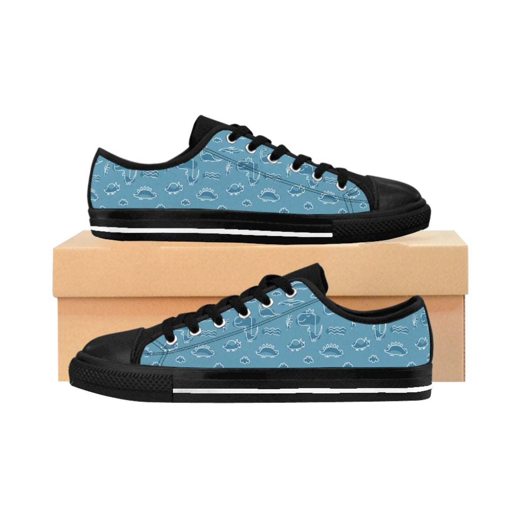 "Blue Jurassic" Women's Sneakers
