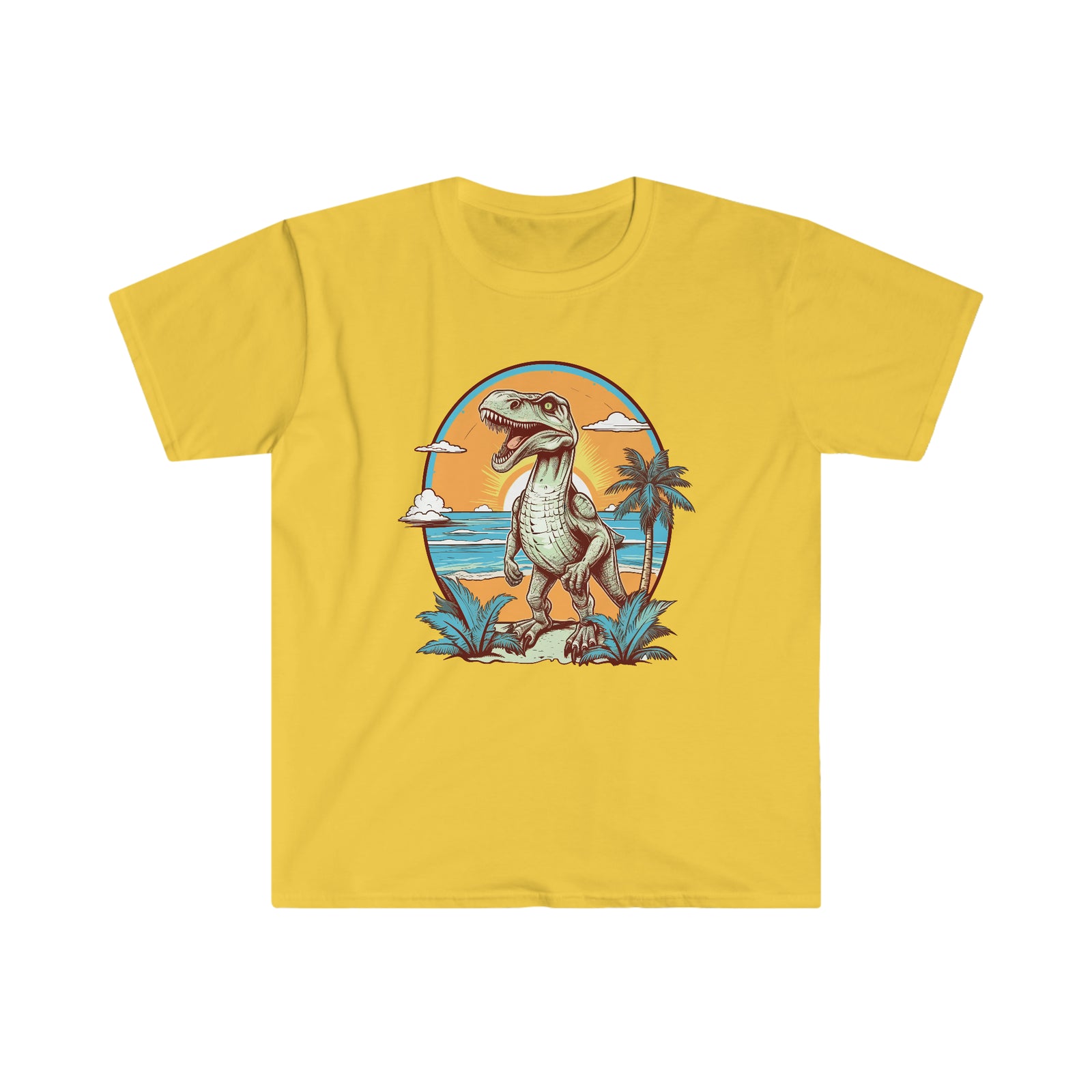 Coastal Carnivore: Dinosaur Beach T-Shirt
