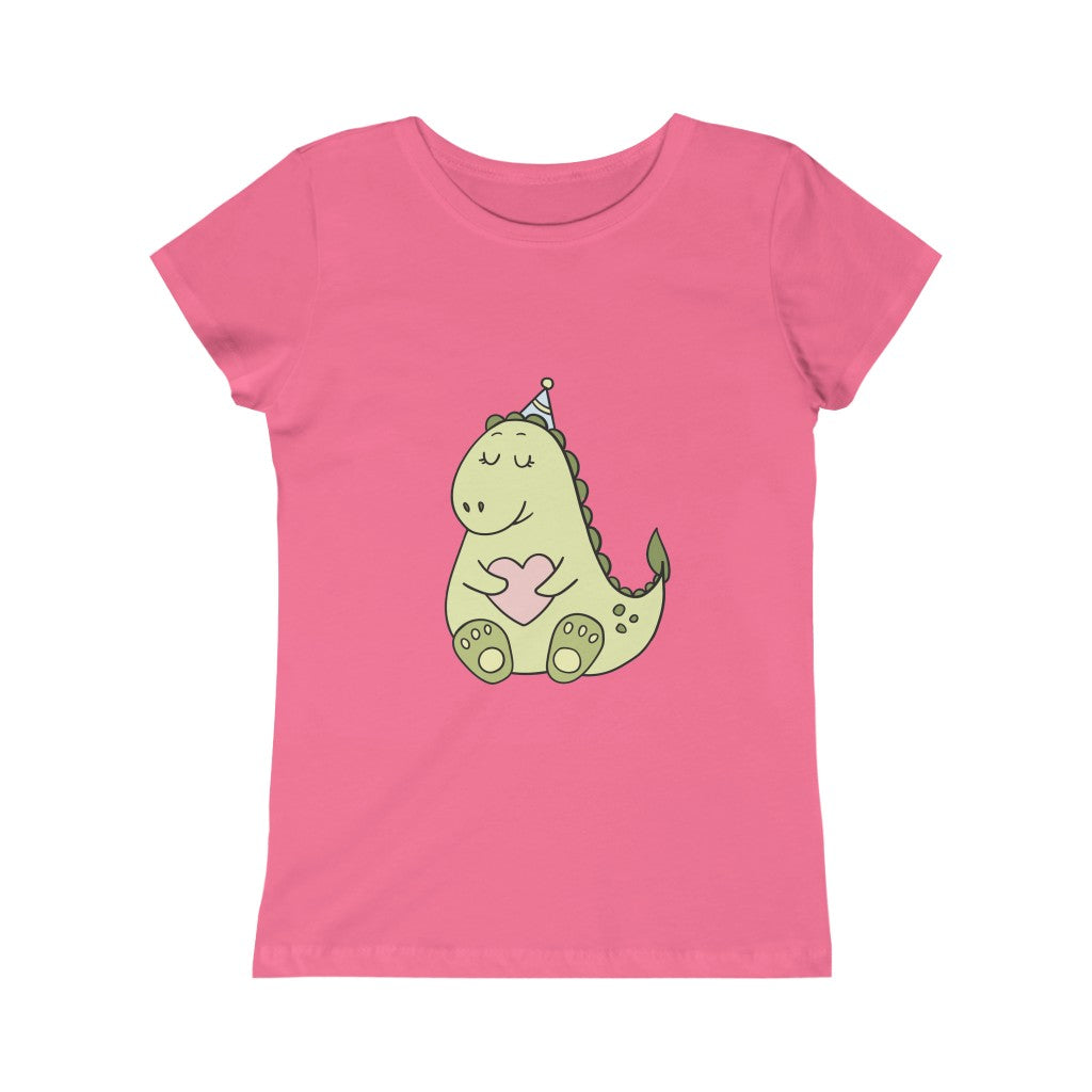 Girls' Dinosaur Print Tee