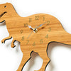 Wooden Dinosaur Wall Clock