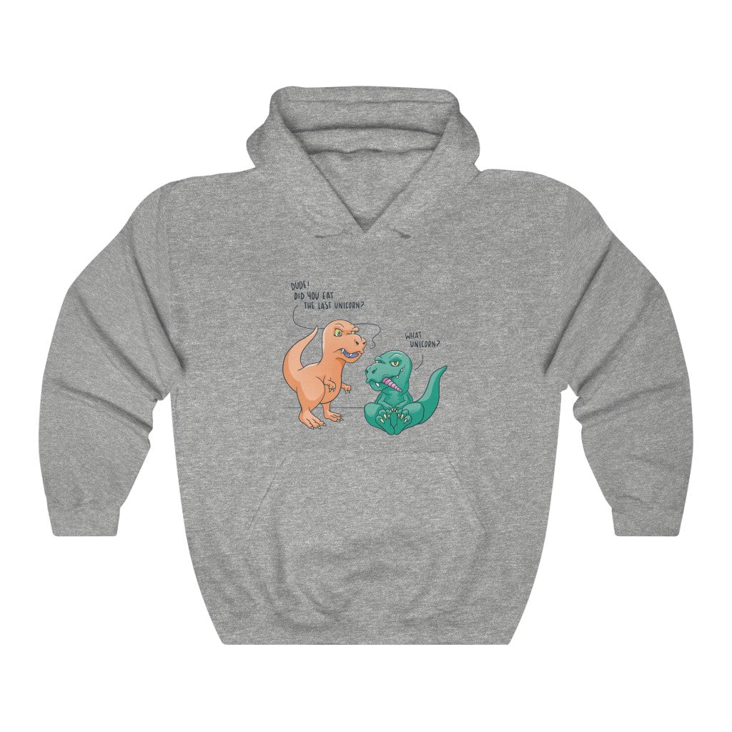 Dinosaur Hooded Sweatshirt <br> The Last Unicorn