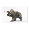 Three-Horned Haven: Triceratops Area Rug