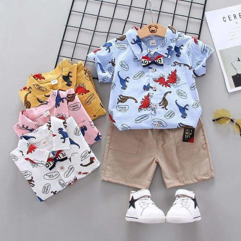 Adorable Dinosaur Summer Outfit