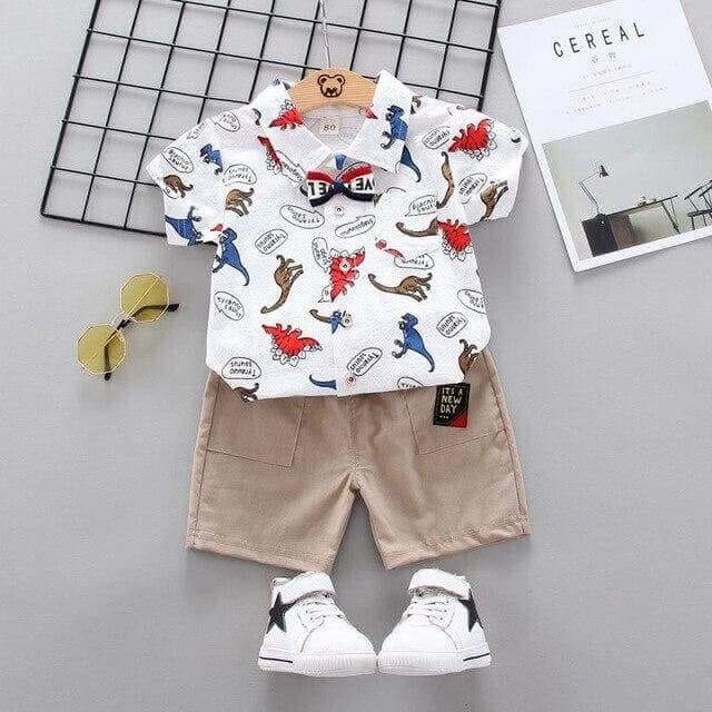 Adorable Dinosaur Summer Outfit