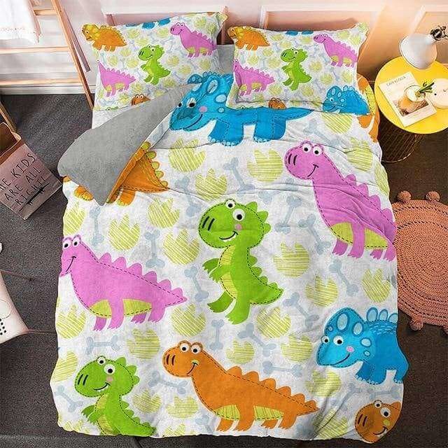 Baby Dinosaurs Bedding Set ( Duvet Cover & Pillowcases )
