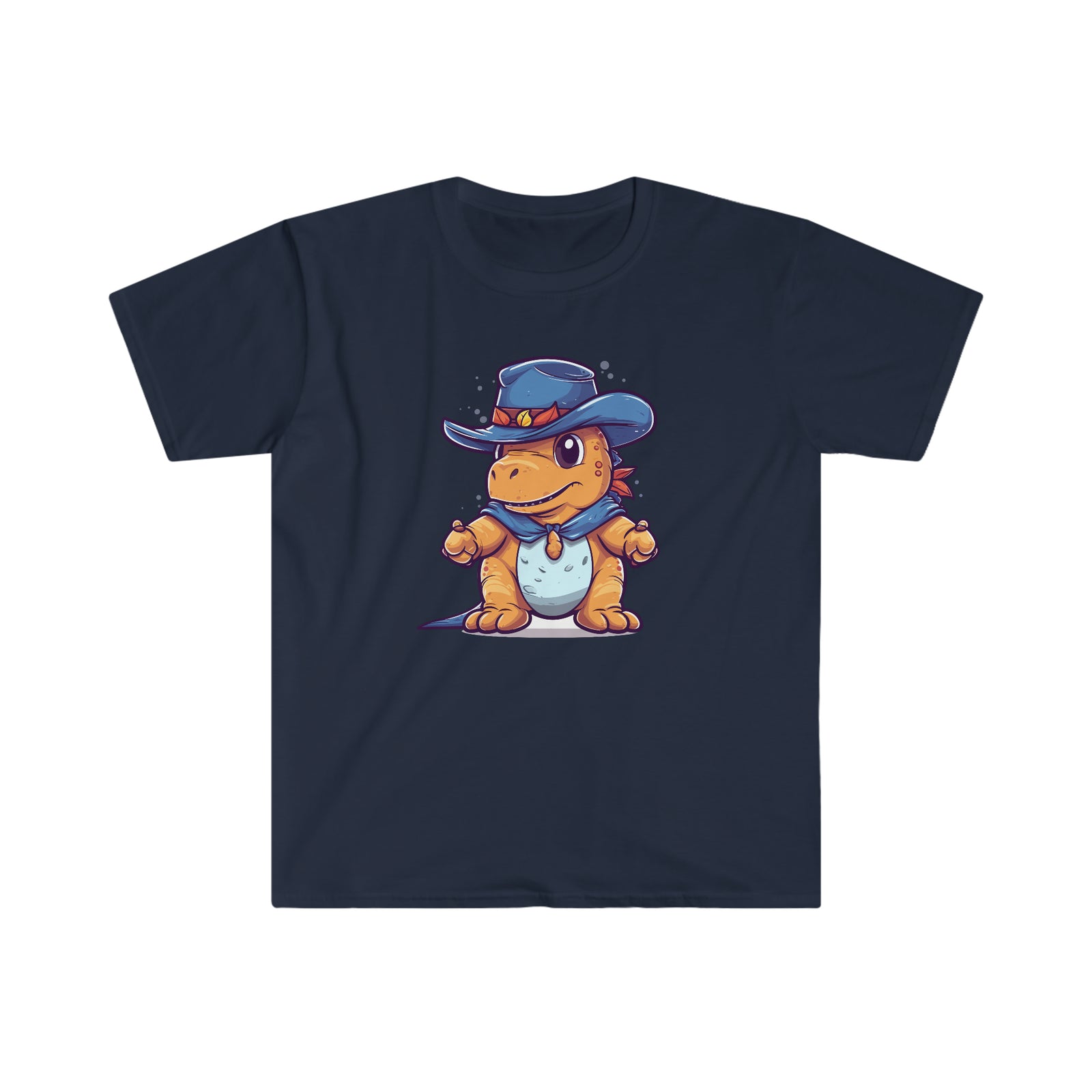 Wild West Whippersnapper: Dinosaur in Cowboy Hat Shirt