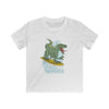 Big Waves Dinosaur T-Shirt - XS / White - Kids clothes