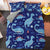 Blue Dinosaur Bedding Set ( Duvet Cover & Pillowcases )