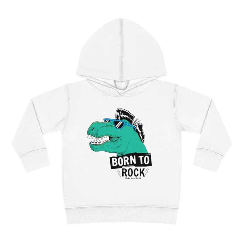 Born To Rock Hoodie - 5-6T / Heather - Kids clothes