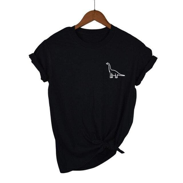 Black Brachiosaurus Shirt