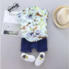 Charming Summertime Dinosaur Outfit - Green / 12M