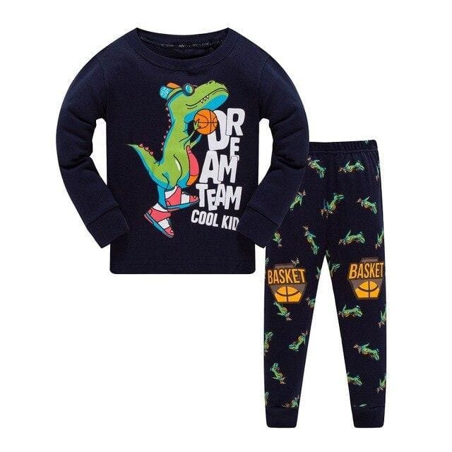 Basketball Dinosaur Pajamas