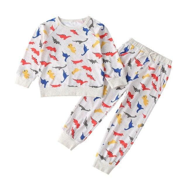 Cute Colorful Long Sleeve Pajamas