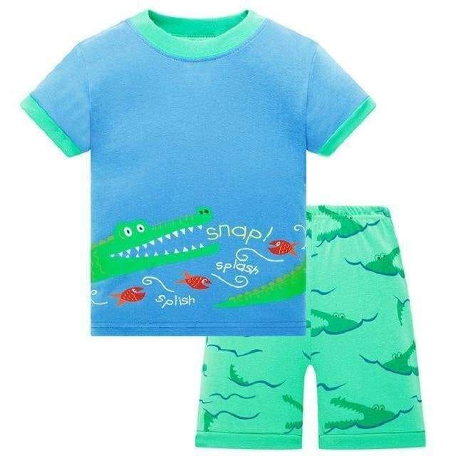 Crocodile Summer Pajamas