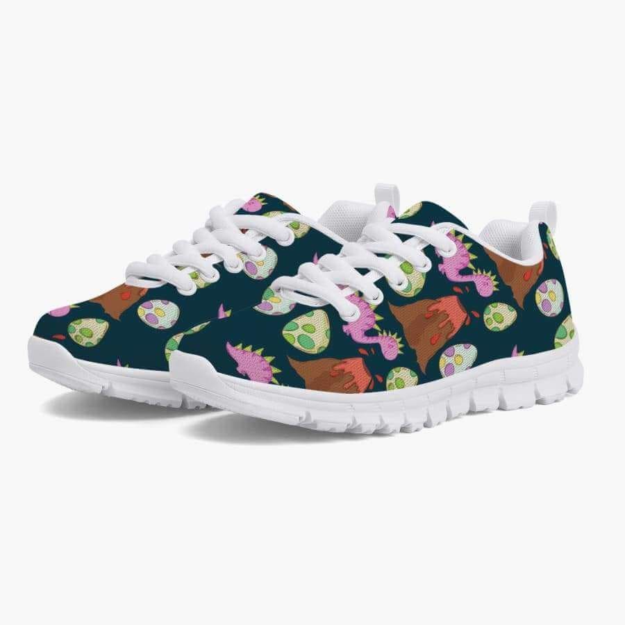 Dino & Volcano Kids’ Sneakers - Running