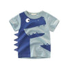 Dinosaur Boy 3D Shirt Funny Dinosaur Blue
