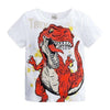 White Angry T-Rex Shirt Short-Sleeved Tee Shirt