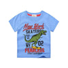 Dinosaur Boy Shirt Blue Fearless