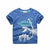 Dinosaur Boy Shirt Dinosaur Species Blue