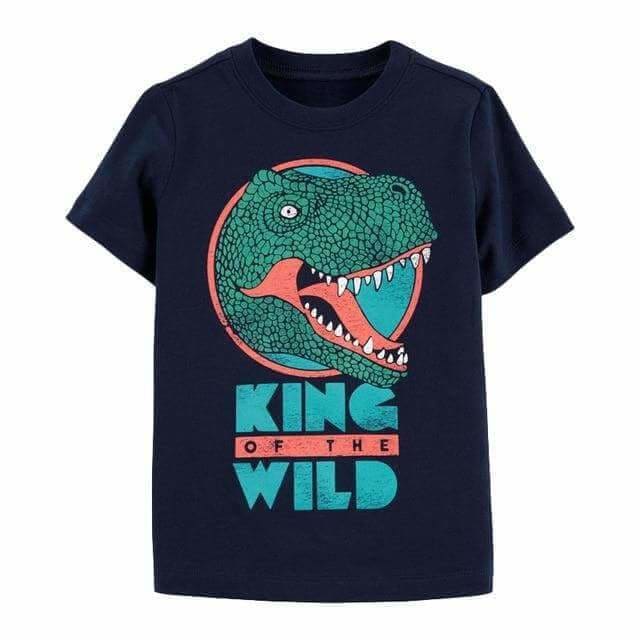Dinosaur Boy Shirt King Of The Wild