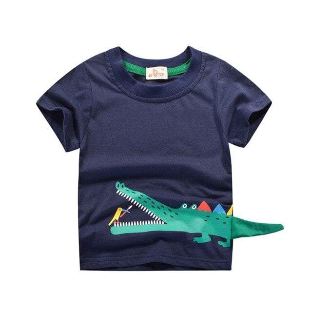 Dinosaur Boy Shirt Prehistoric Alligator