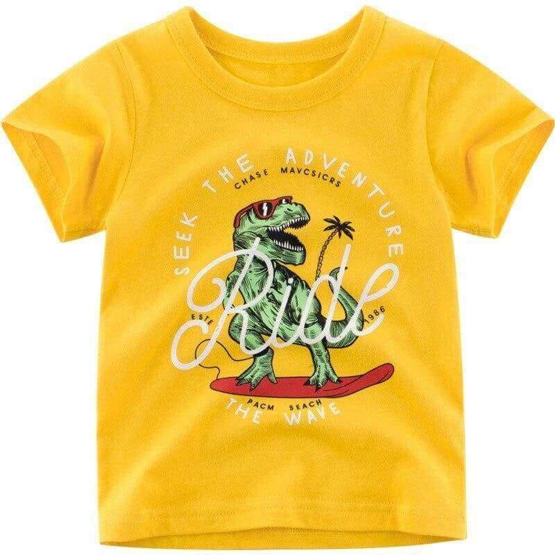 Riding Dinosaur T-Shirt