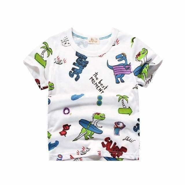Dinosaur Boy Shirt Summer Dinosaurs