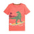 Dinosaur Boy Shirt Surfing Rex