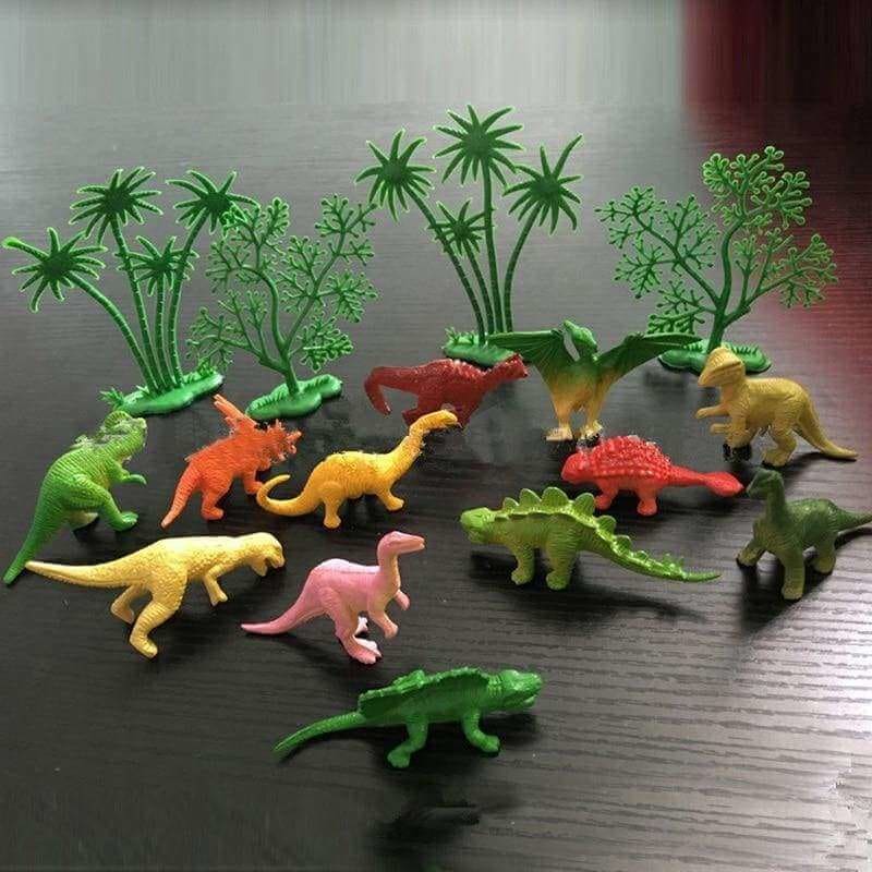 Dinosaur Cake Decorating Ornaments (16Pcs/Set)