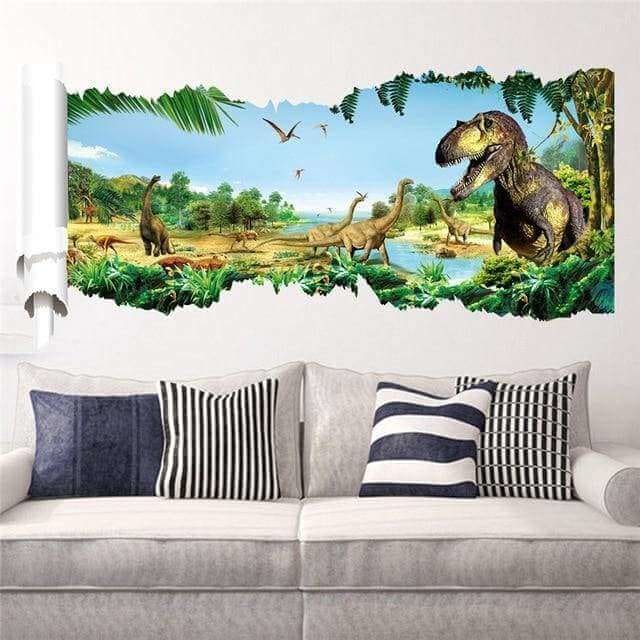 Dinosaur Decal <br> Cretaceous Era