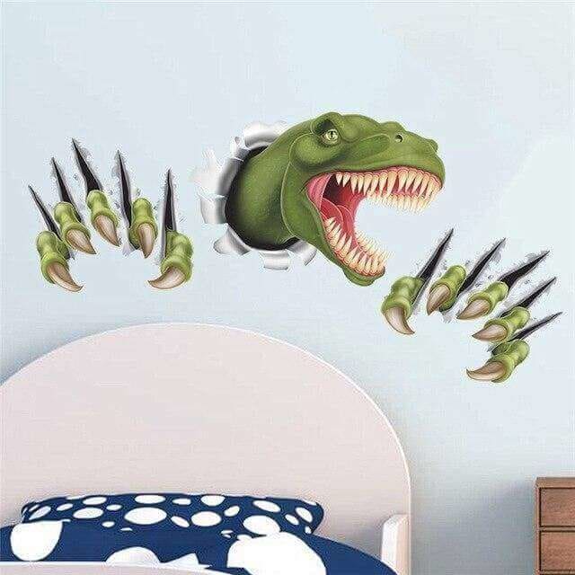 Dinosaur Decal 3D Attack