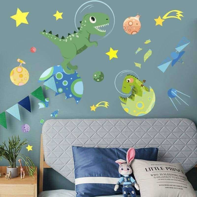 Dinosaur Decals <br> Dinosaur Astronaut