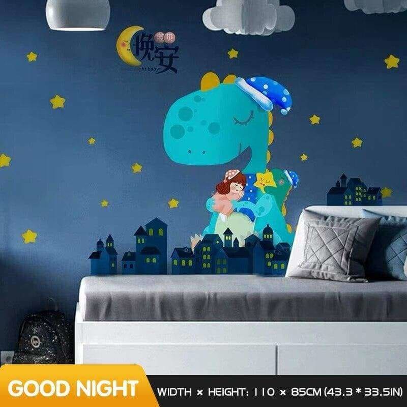 Dinosaur Decals <br> Good Night