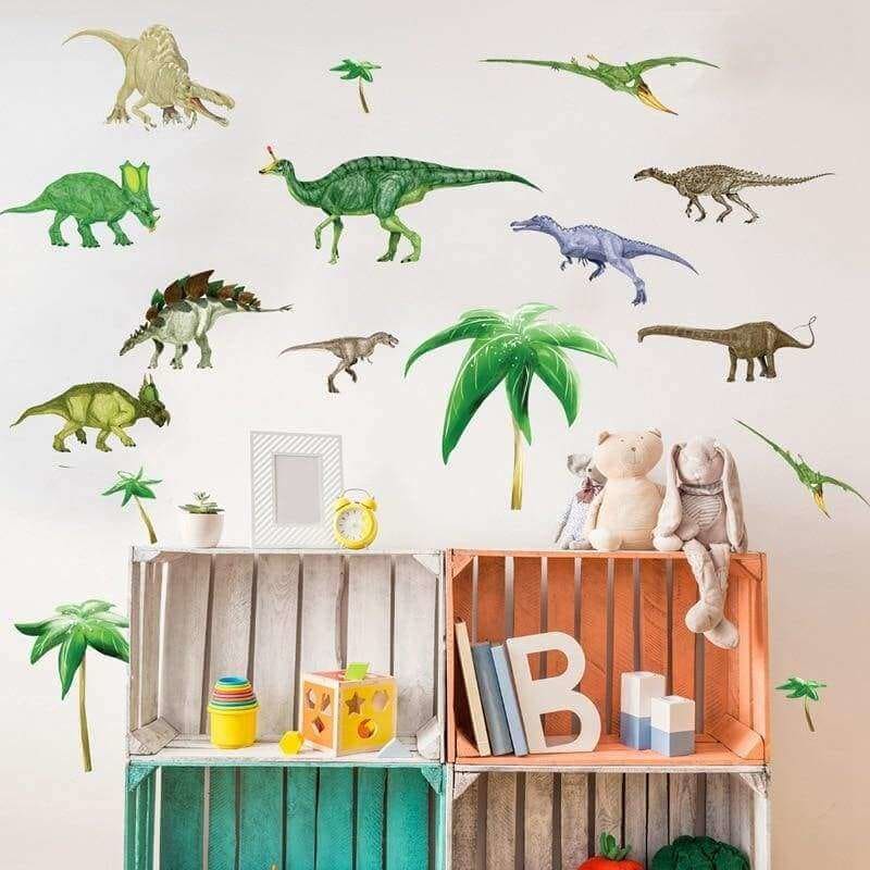 Dinosaur Decals <br> Jurassic Bedroom