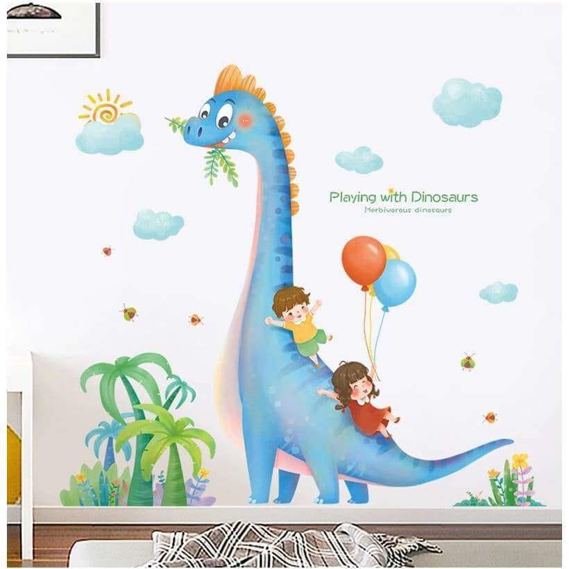 Dinosaur Decals <br> Long-Neck Dinosaur