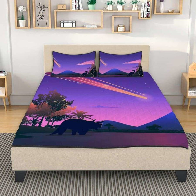 Dinosaur Extinction Bedding Set ( Comforter & Pillow )