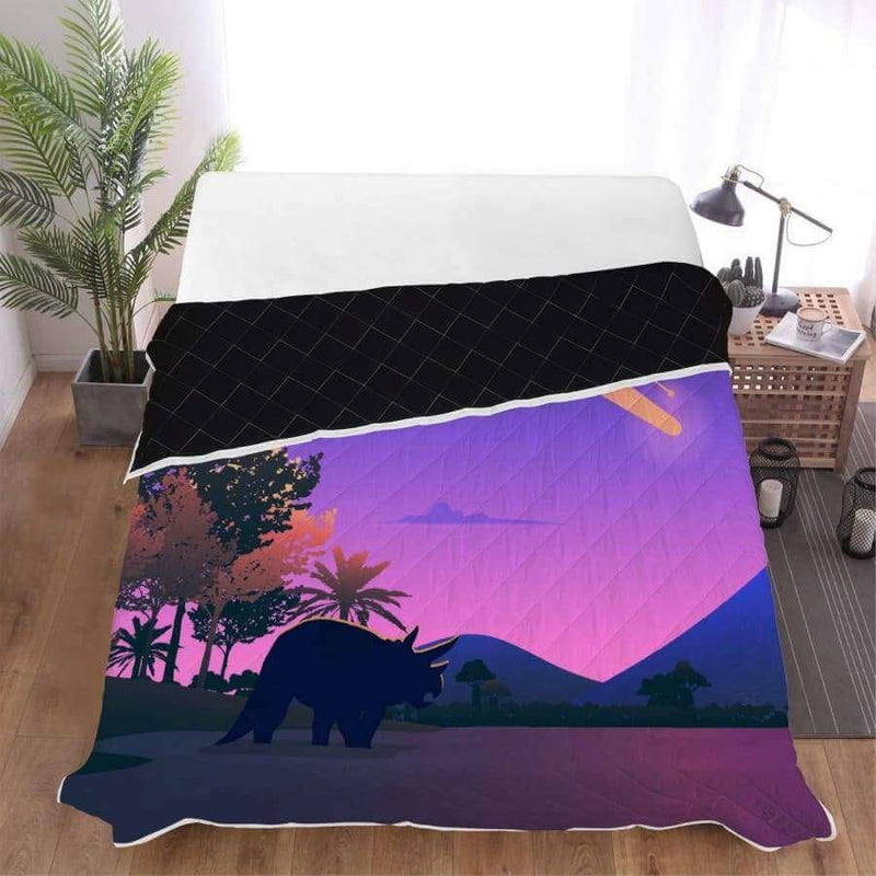 Dinosaur Extinction Comforter - Twin - Blanket