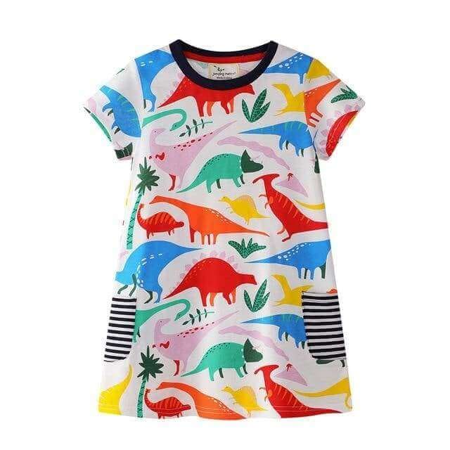 Dinosaur Girl Dress Jurassic Fashion