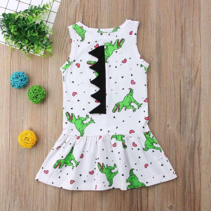 Lovely Spiked Dinosaur Dress