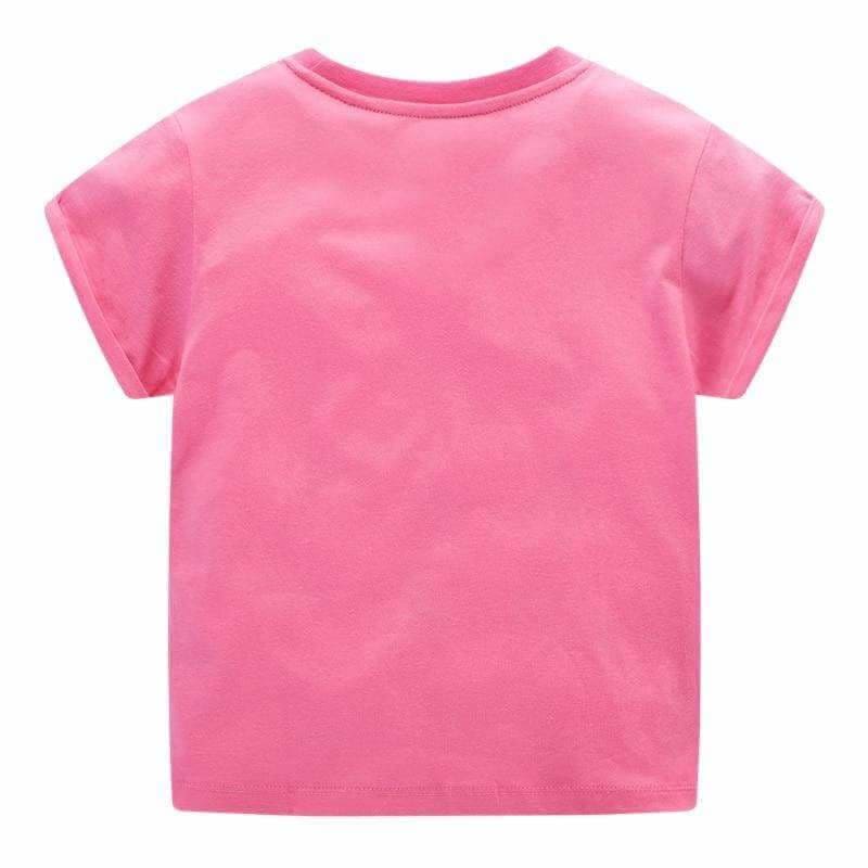 Dinosaur Girl Shirt Pink Brontosaurus