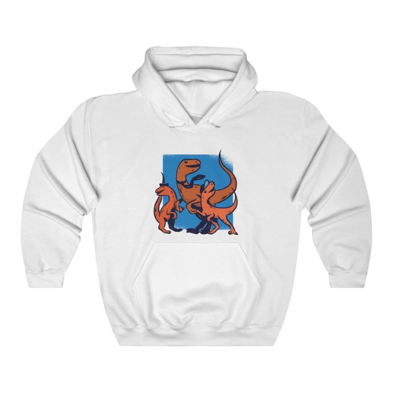 Dinosaur Hooded Sweatshirt <br> Daddy Raptor